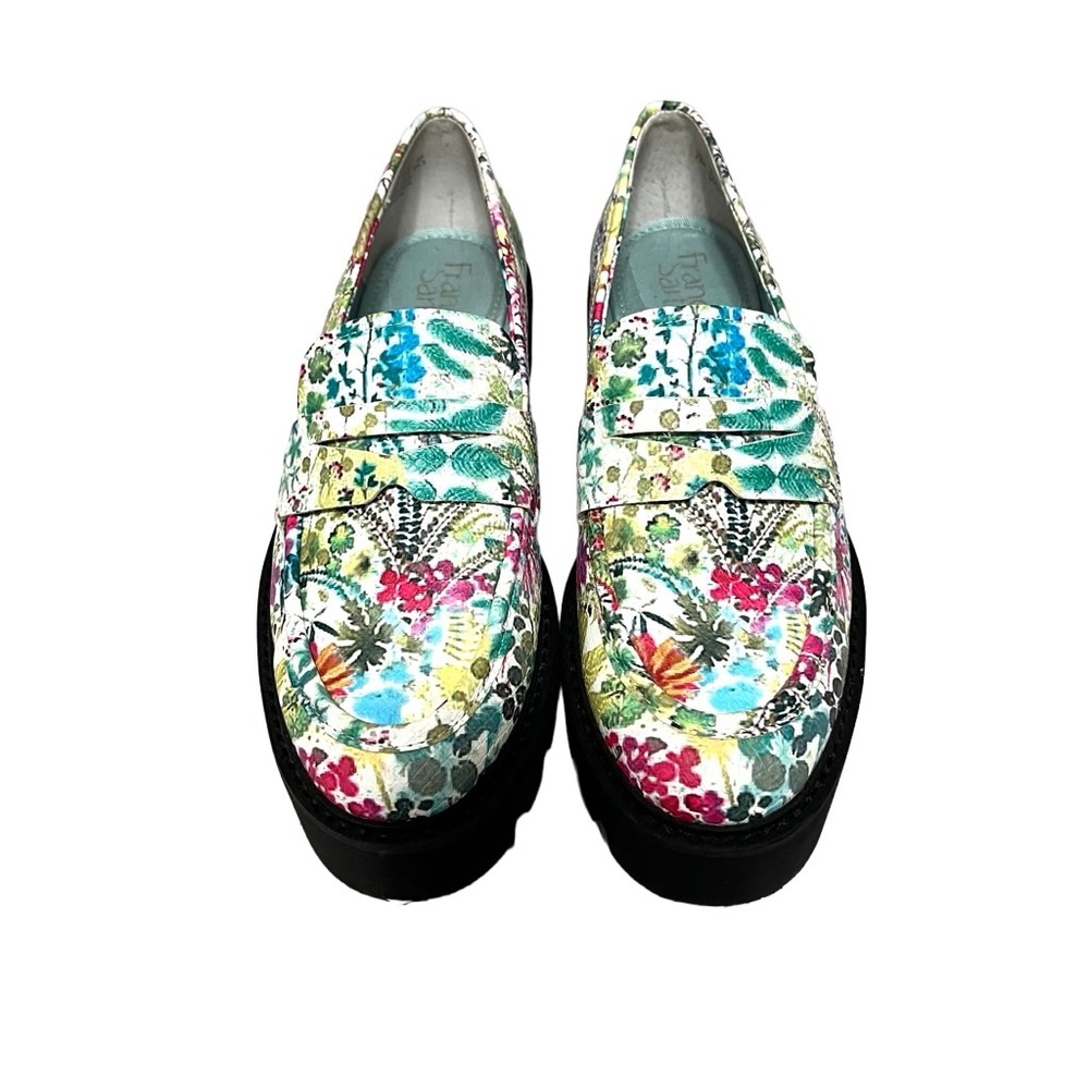 Franco Sarto Multicolor Floral Loafers